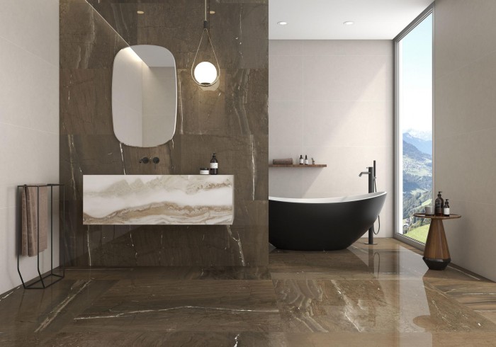 pochiche lodicon distribuidores Materiales de construccion Porcelanico XXL de Pamesa lux jatoba