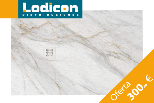 Plato de ducha Smart Slate Create (Caleido Gold) - Lodicon Murcia
