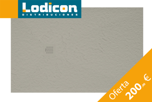 Plato de ducha Smart Slate Gel Coat (New pearl) - Lodicon Murcia